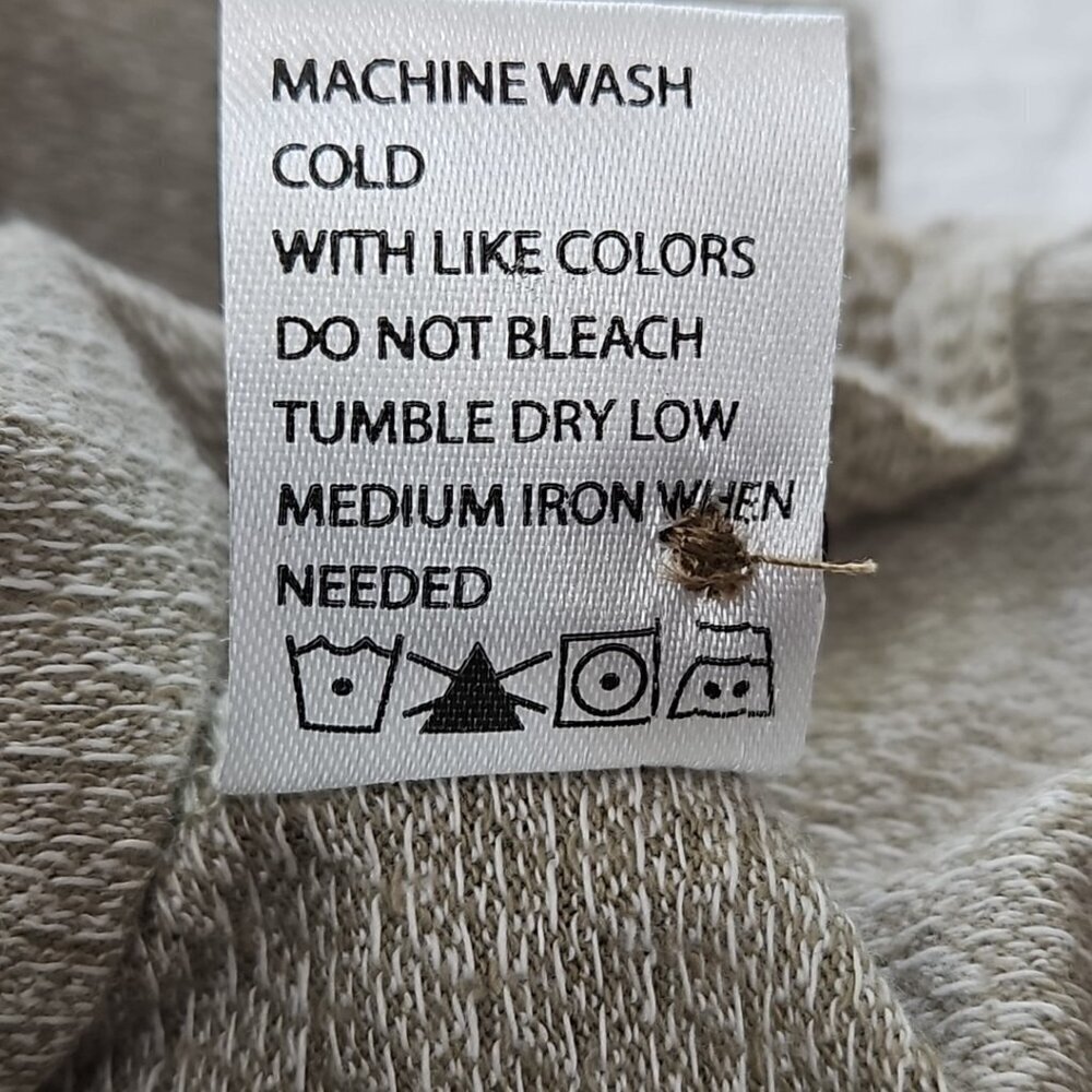 Free Planet Lost in Paradise Men’s XL Olive Short Sleeve Button Up Shirt NWT NEW - Picture 9 of 14